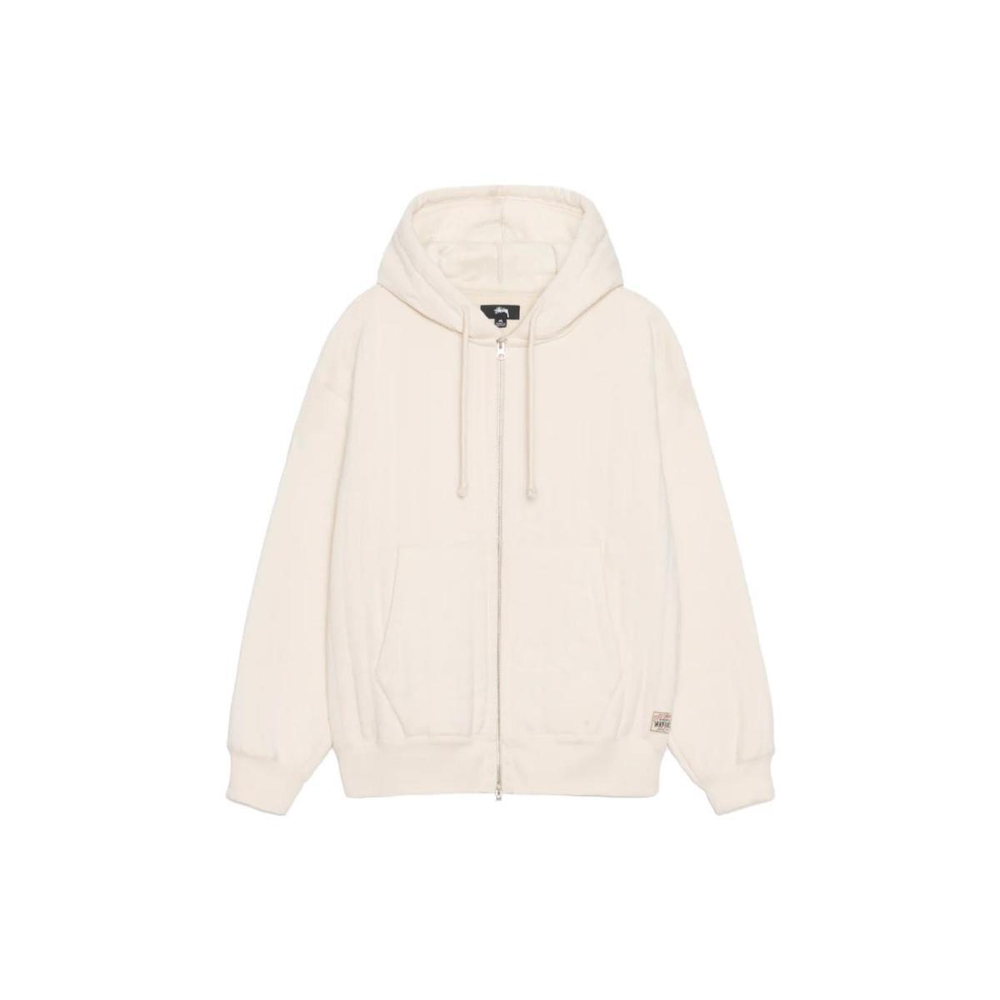 Stussy FW23 Vertical Quilted Zip Hoodie