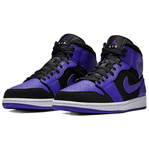 Jordan Air Jordan 1 Mid Black Dark Concord