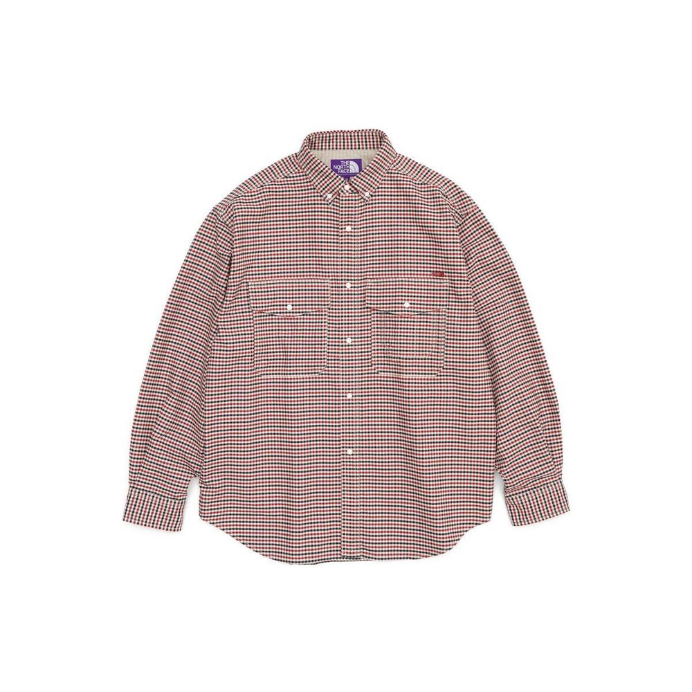 THE NORTH FACE PURPLE LABEL FW22 Cotton Polyester OX B.D. Work Shirt