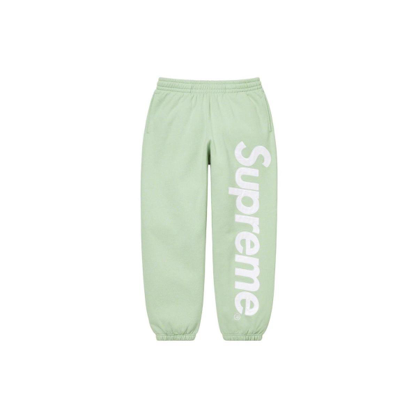 Supreme FW22 Week 9 Satin Appliqué Sweatpant Logo