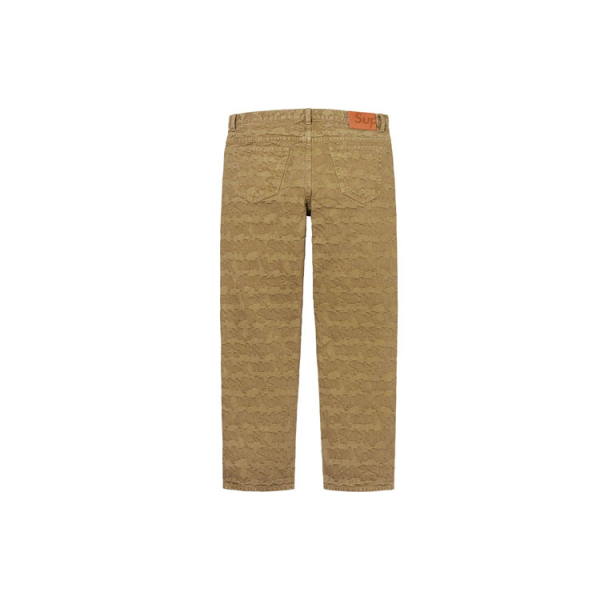 Supreme SS22 Fat Tip Jacquard Regular Jean