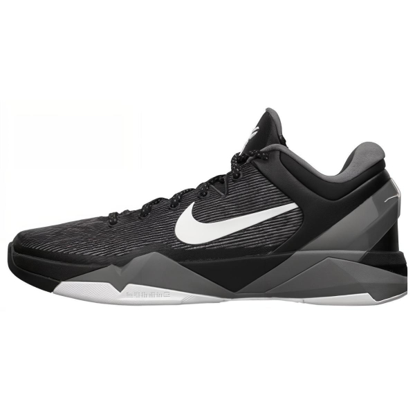 Nike Zoom Kobe 7 Black White Wolf Grey 7