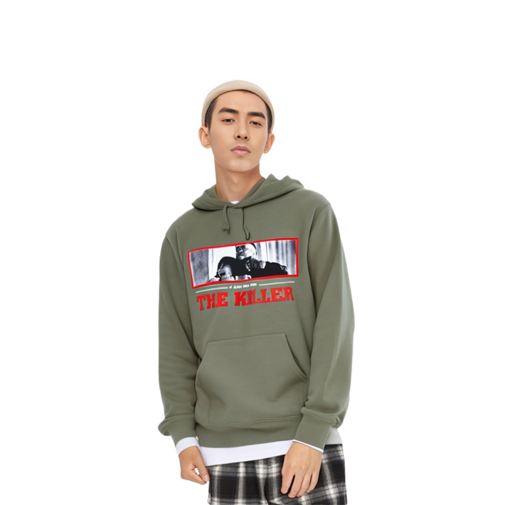 Supreme FW18 The Killer Hooded Sweatshirt Light Olive