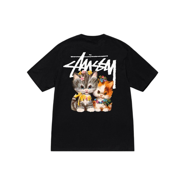 Stussy SS23 Kittens Tee 3D logo T