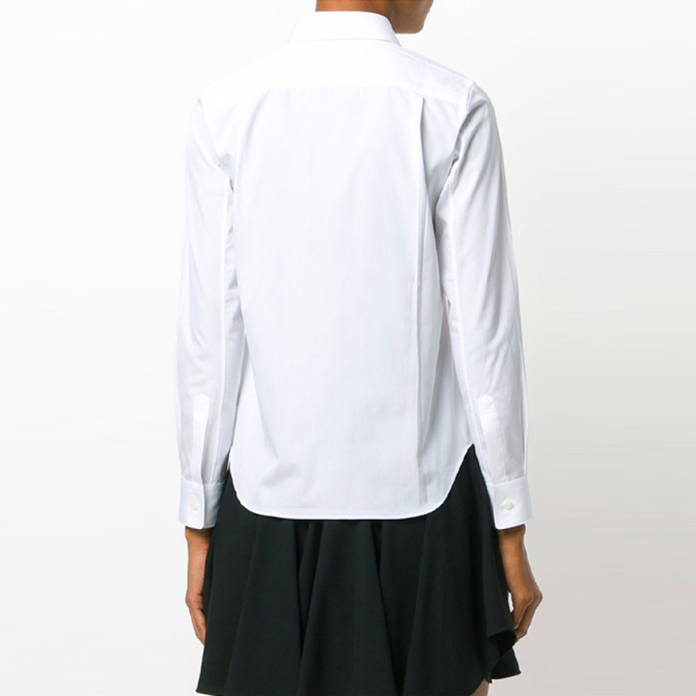 CDG Play Red Emblem Button Down