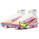 Nike Mercurial Superfly 8 14 "White Multicolor" FG（ ）