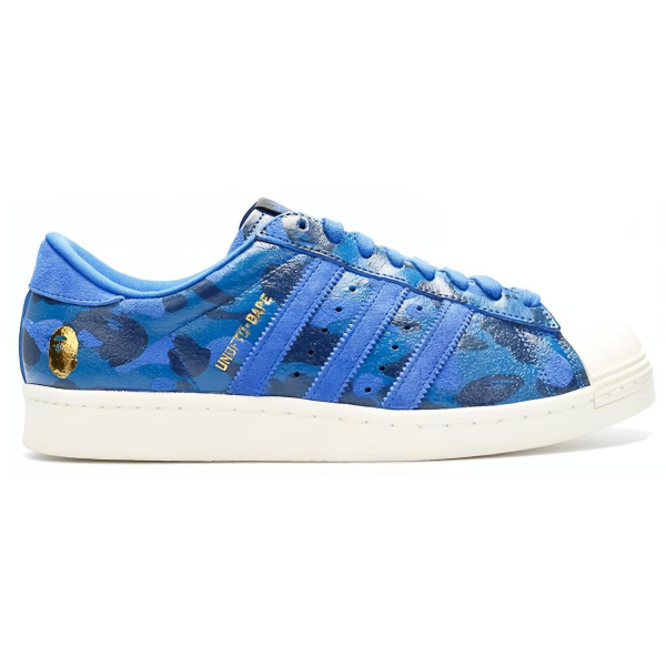 A BATHING APE x adidas originals Superstar 80s Undftd Bape Blue Camo
