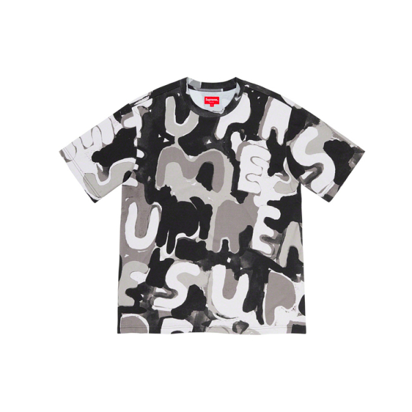 Supreme SS20 Week 14 Painted Logo S/S Top Logo T