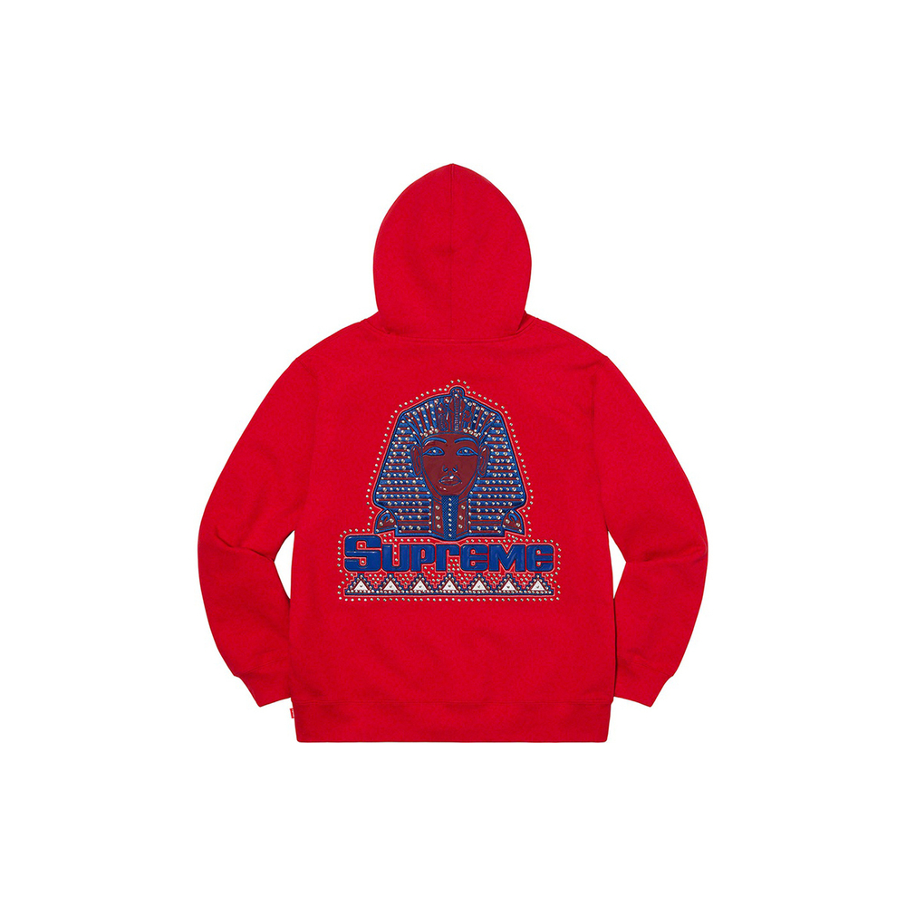 Supreme FW20 Week 1 Pharaoh Studded Hooded Sweatshirt