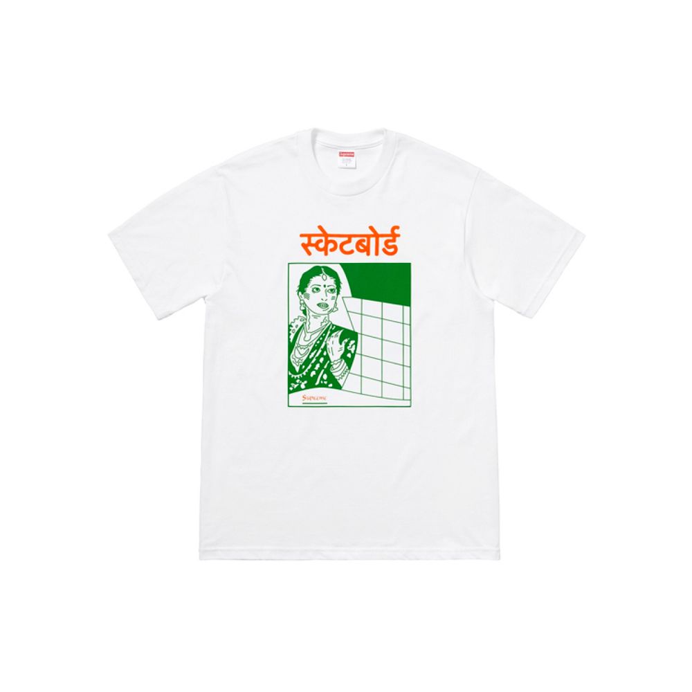 Supreme FW18 Bombay Tee White T
