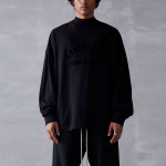 23 Fear of God Essentials The Black Collection SS23 Ls Tee Essentials Core S Jet Black T