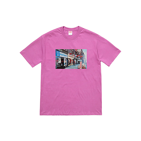 Supreme SS18 Hardware Tee Light Purple T