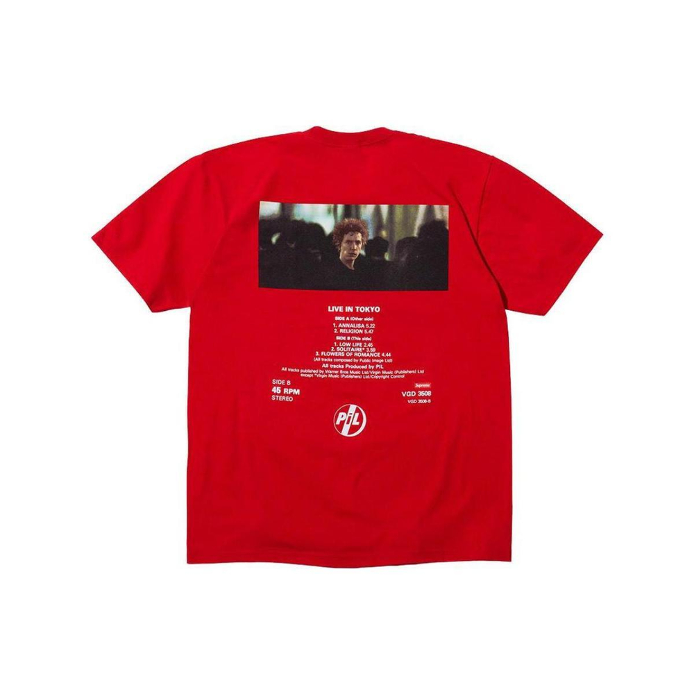 Supreme FW22 Week12 Supreme x Public Image Ltd PiL Live In Tokyo Tee T