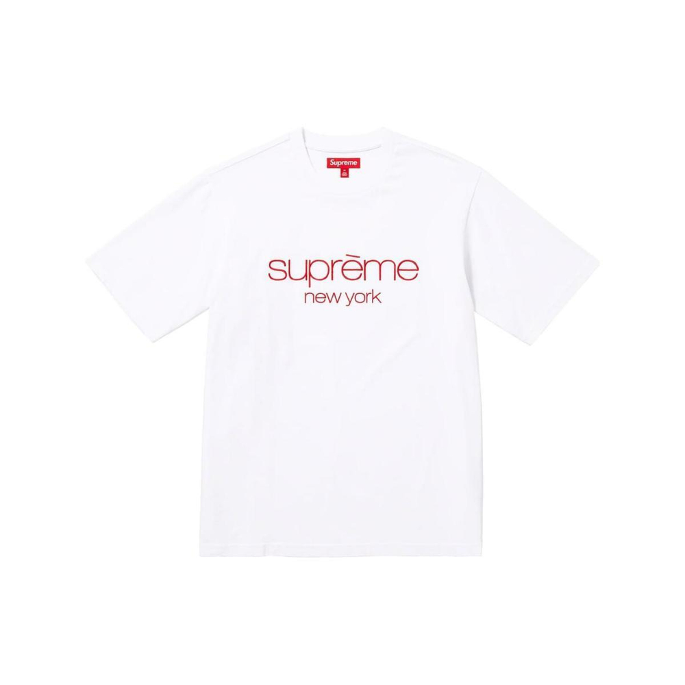 Supreme FW23 WEEK3 CLASSIC LOGO S/S TOP LOGO T