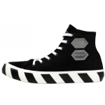 OFF-WHITE Vulcanized Hi Black Striped