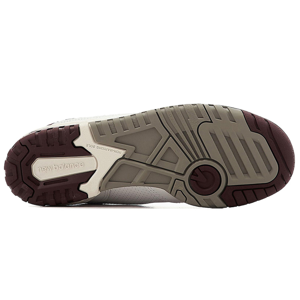 New Balance NB 550 White Burgundy