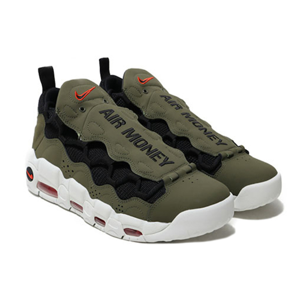 Nike Air More Money Olive