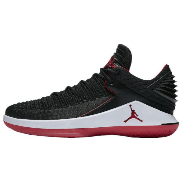 Jordan Air Jordan 32 Low Banned Bred Black University Red