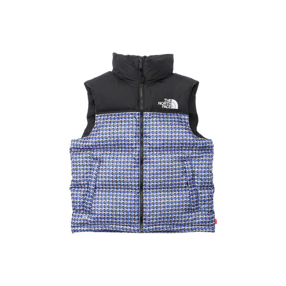 Supreme x The North Face Studded Nuptse Vest Logo