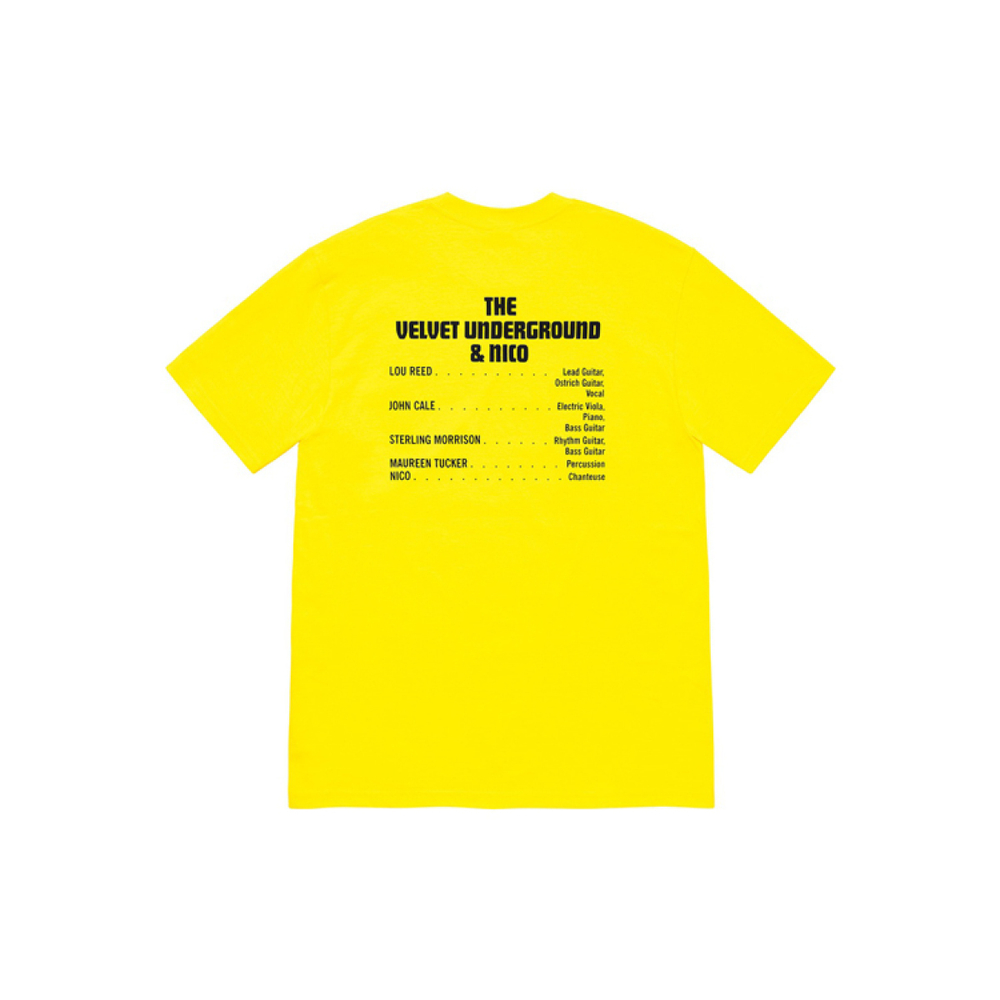 Supreme FW19 Week 4 x The Velvet Underground Nico Tee T