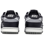 【 】 Nike Dunk Low retro prm "black and tumbled grey"