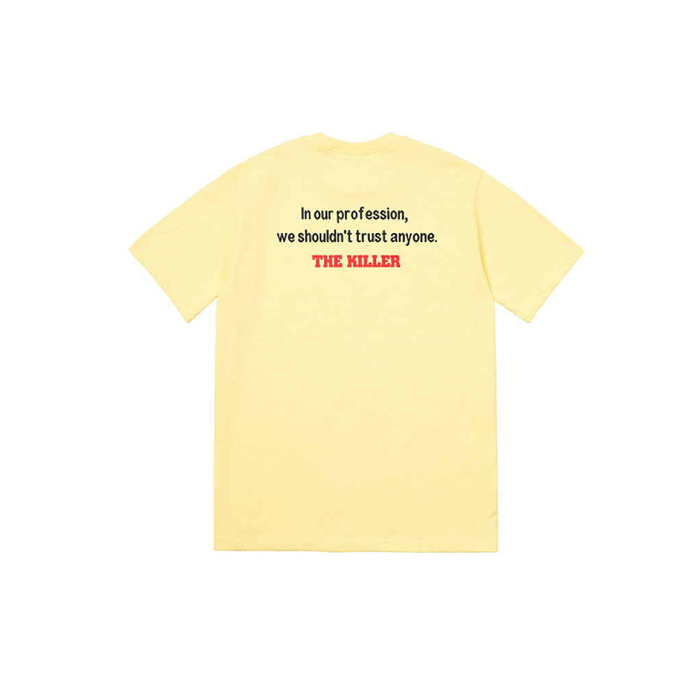 Supreme FW18 The Killer Trust Tee Pale Yellow T