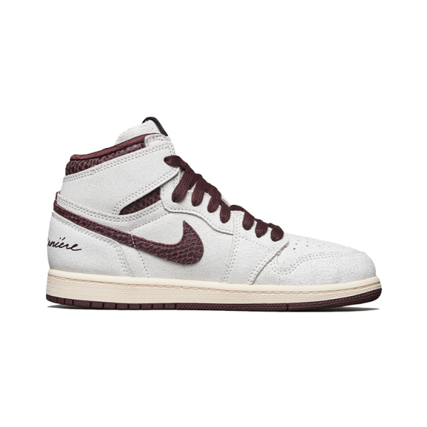 A Ma Maniére x Jordan Air Jordan 1 retro high og sp "sail and burgundy"