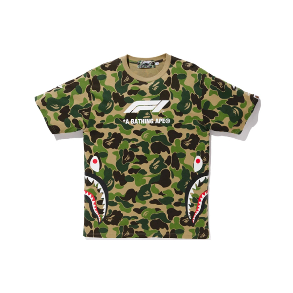 A BATHING APE BAPE x FORMULA 1 Shark tee T
