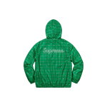 Supreme SS18 Reflective Grid Nylon Anorak Green