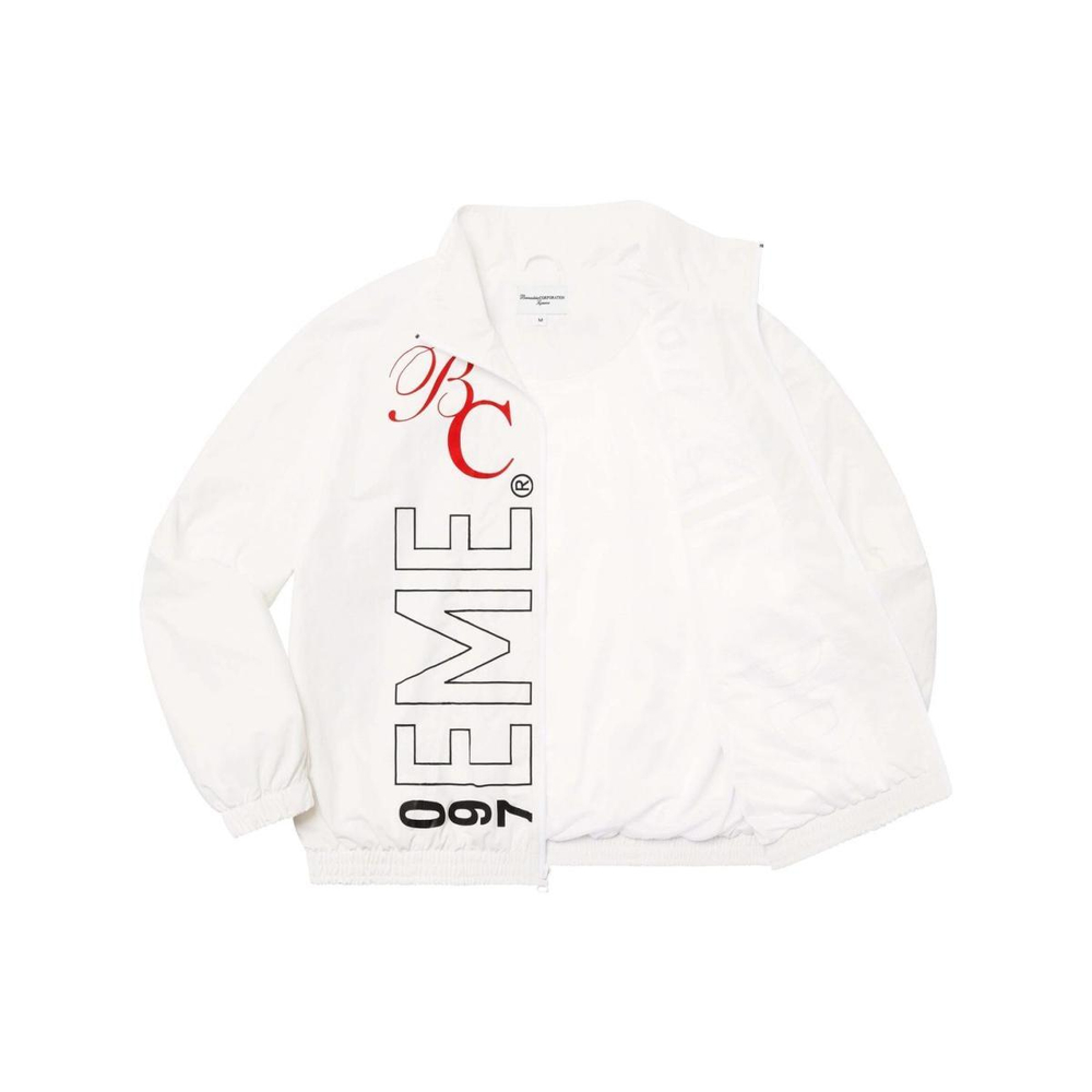 Supreme x BERNADETTE CORPORATION SS23 WEEK13 TRACK JACKET logo