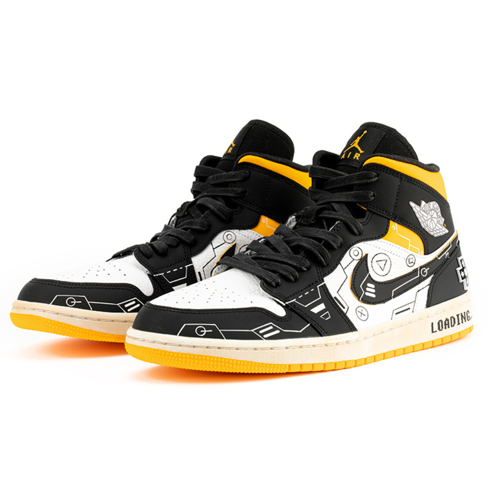 【 】 Jordan Air Jordan 1 Mid ps5 vibe