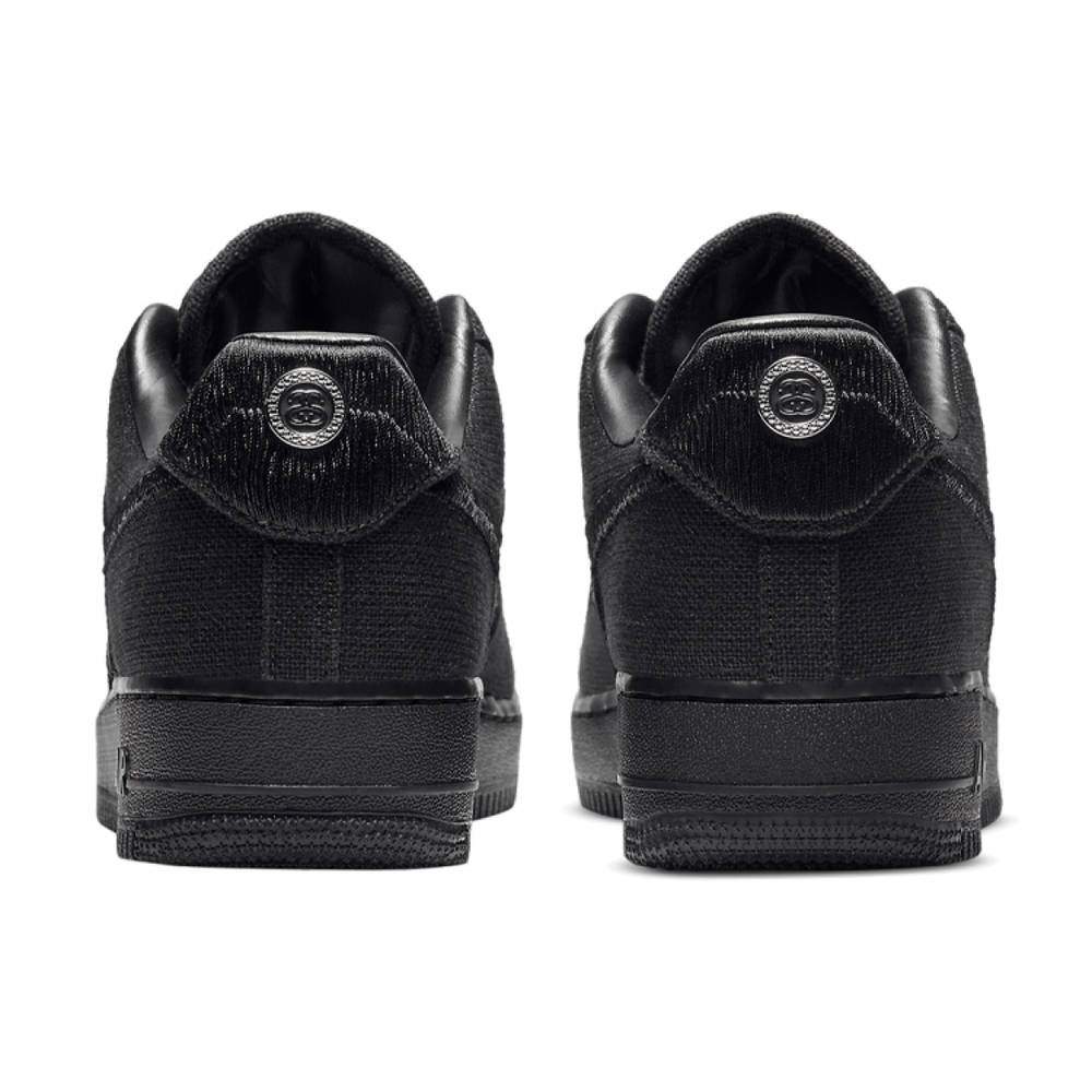 Stussy x Nike Air Force 1 "Triple Black"
