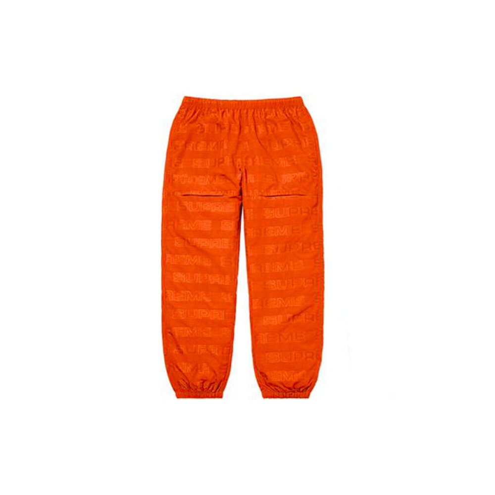 Supreme Week1 Logo Ripstop Track Pant Logo
