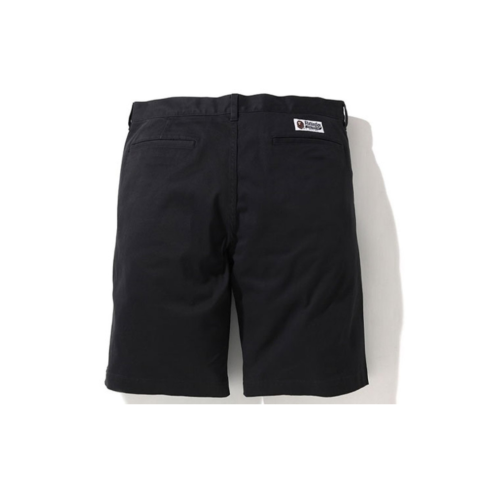 BAPE College Chino Shorts Logo