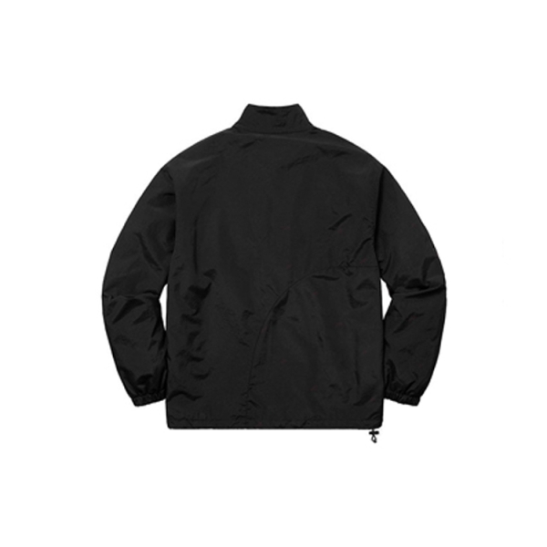 Supreme SS18 Corner Arc L/S Polo Black Logo polo