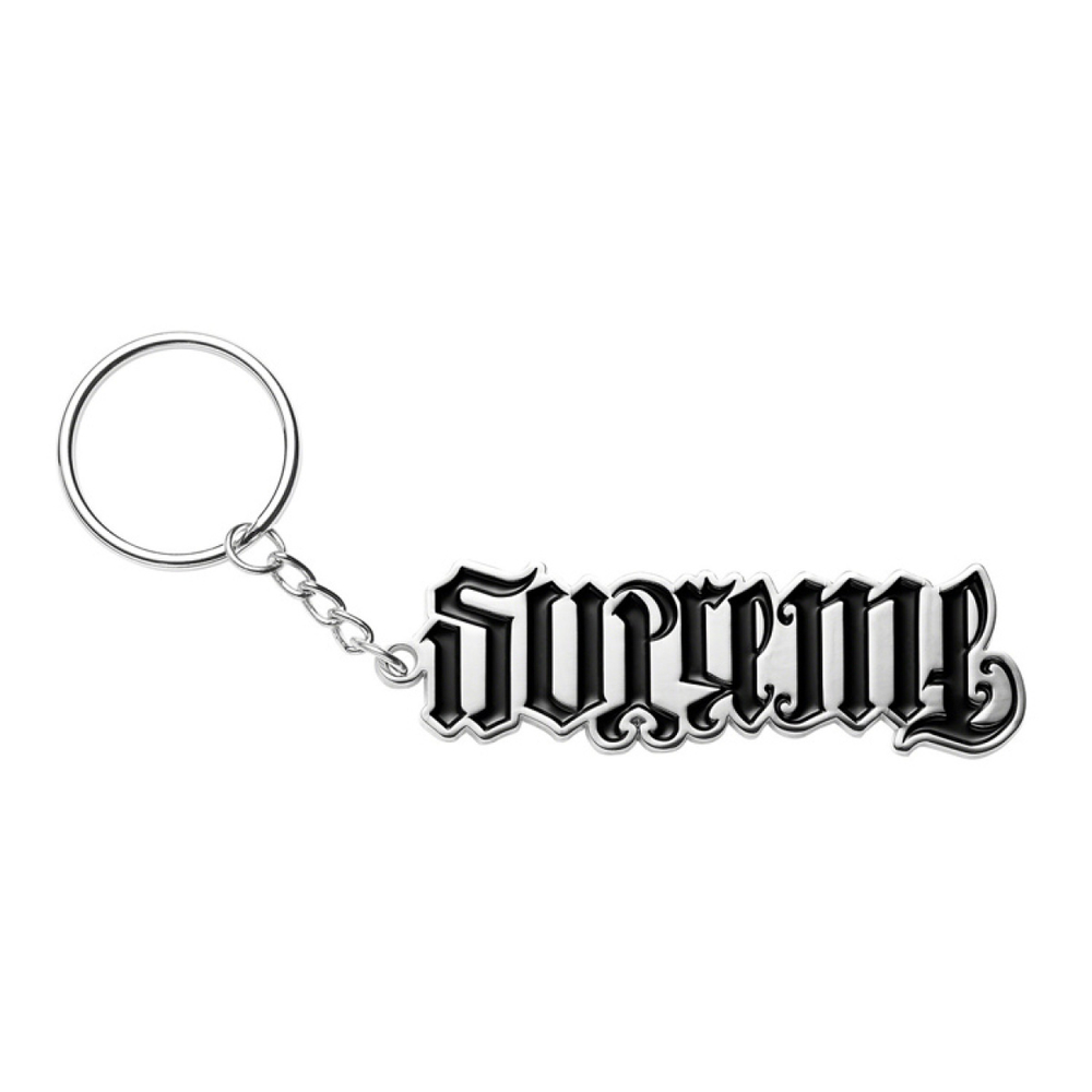 Supreme SS22 Week 4 Ambigram Keychain