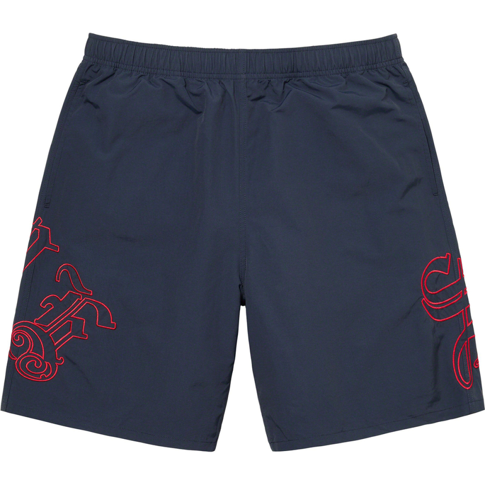 Supreme SS23 Week14 OLD ENGLISH NYLON SHORT
