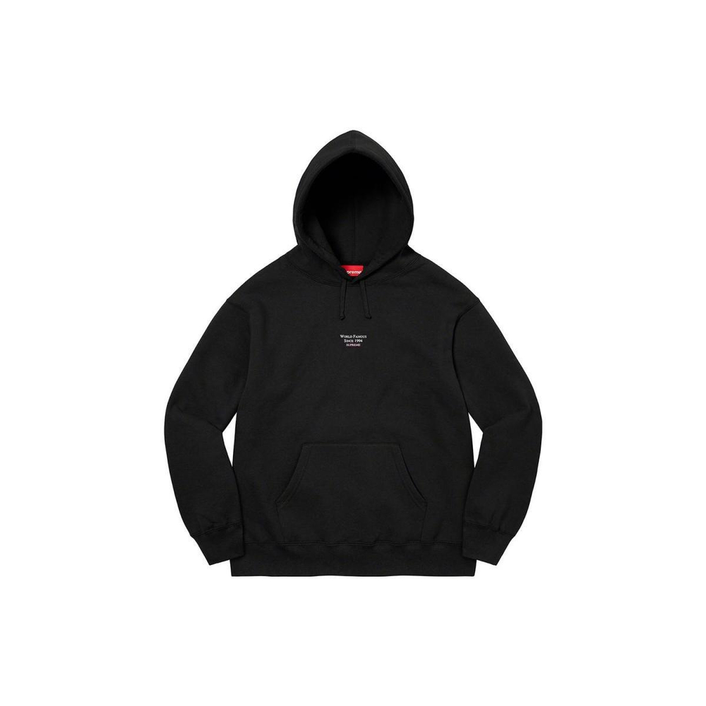 Supreme SS23 Week 4 WORLD FAMOUS MICRO HOODED SWEATSHIRT Logo