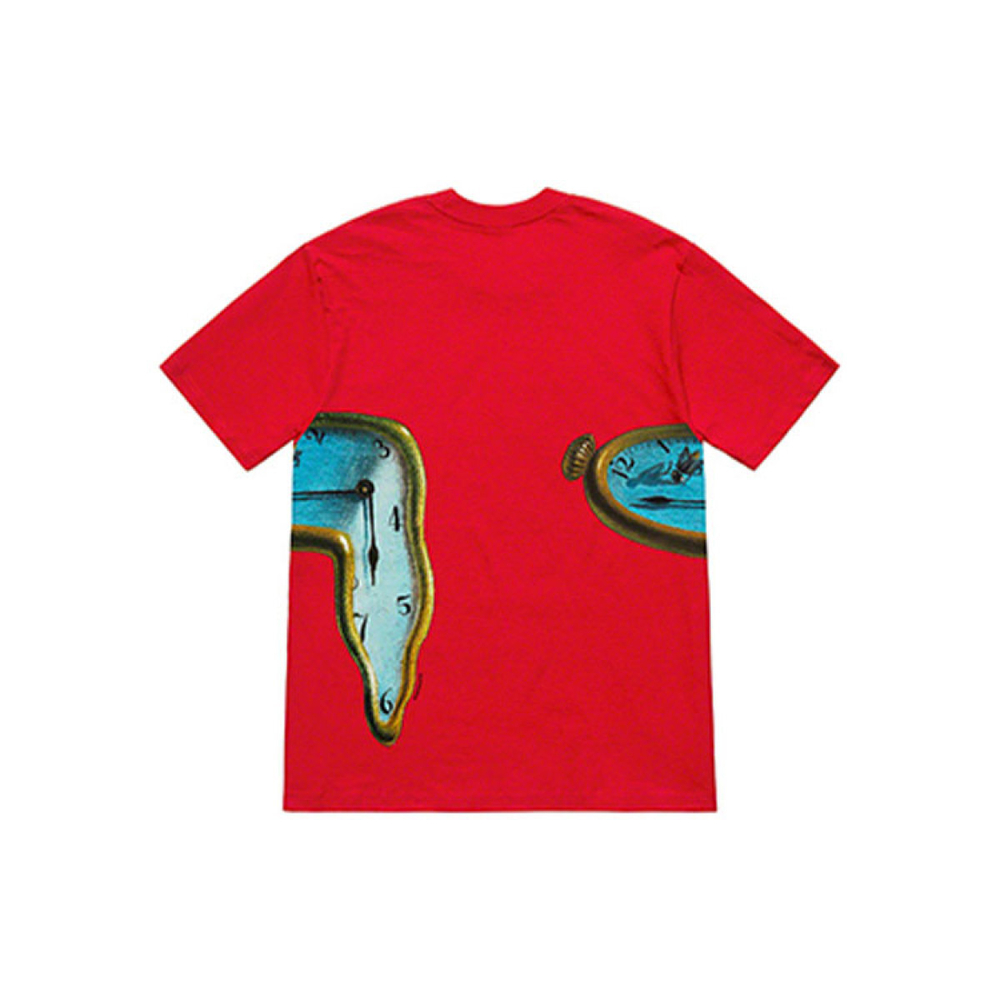 Supreme SS19 The Persistence of Memory Tee Red T