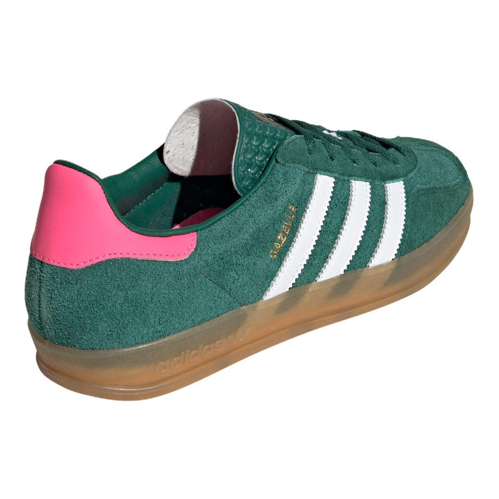Adidas originals Gazelle Indoor leather-trimmed suede