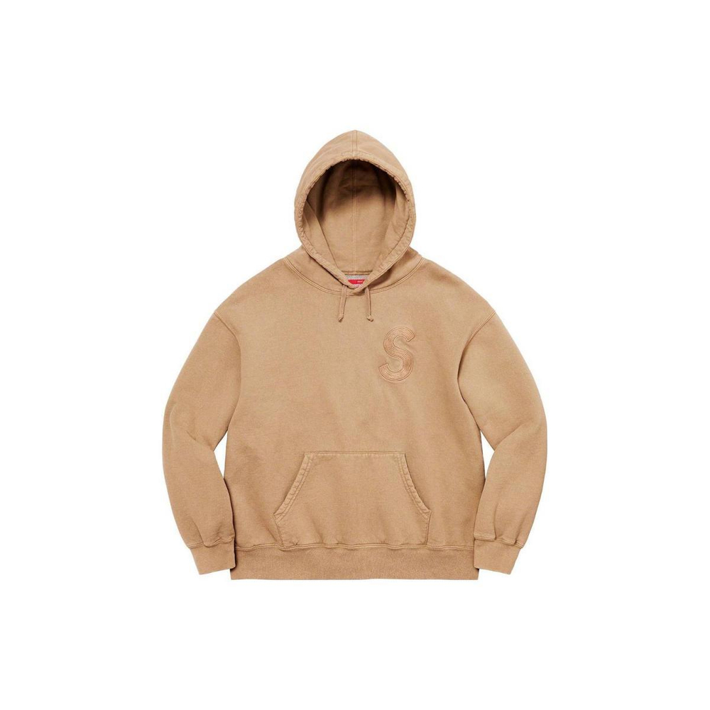 Supreme SS23 Week9 overdyed s logo hooded sweatshirt S