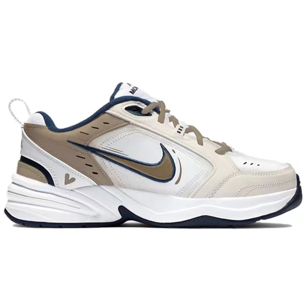 【 】 Nike Air Monarch 4 White Navy PU