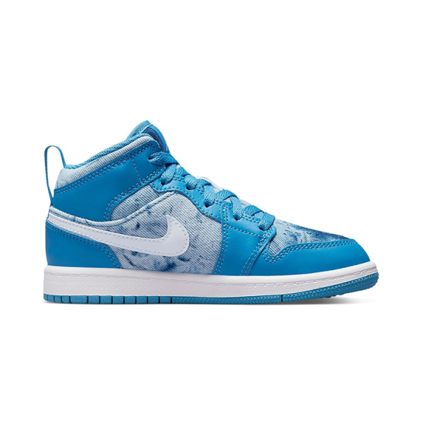 BP Air Jordan 1 Mid "Washed Denim"