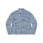 Supreme Supreme FW22 Week10 Script Jacquard Denim Trucker Jacket