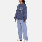 Stussy FW23 VARSITY OVERSIZED CREW Logo