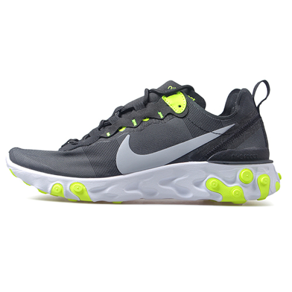 Nike React Element 55 Black Volt Cool Grey