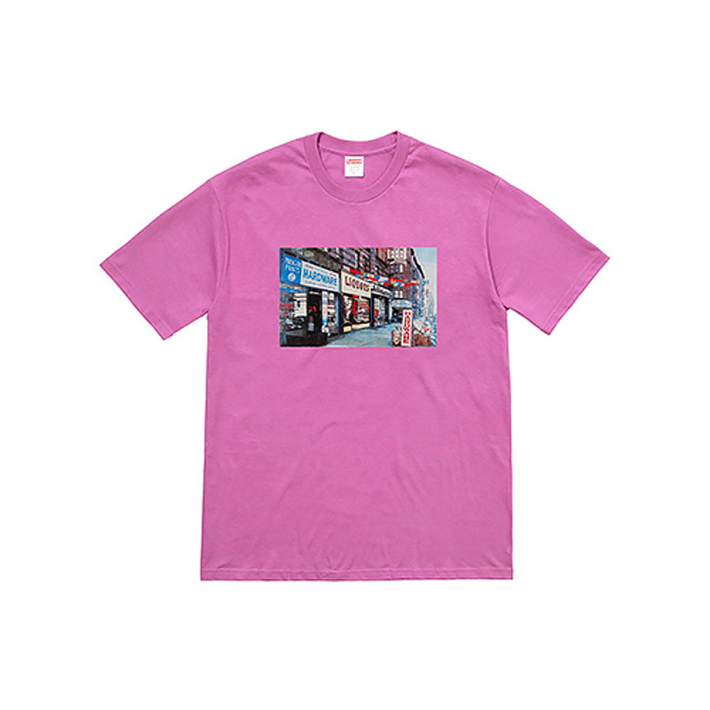 Supreme SS18 Hardware Tee Light Purple T
