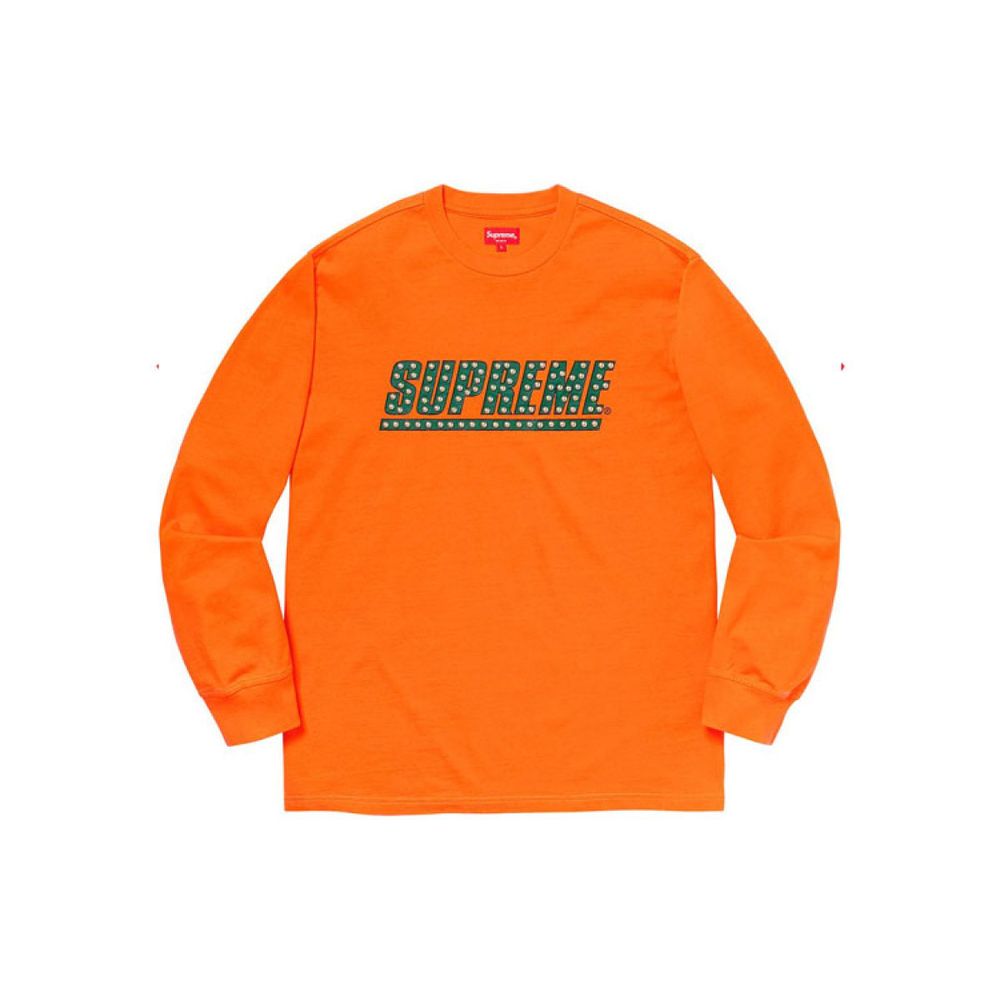 Supreme SS20 Week 4 Studded L/S Top Logo T