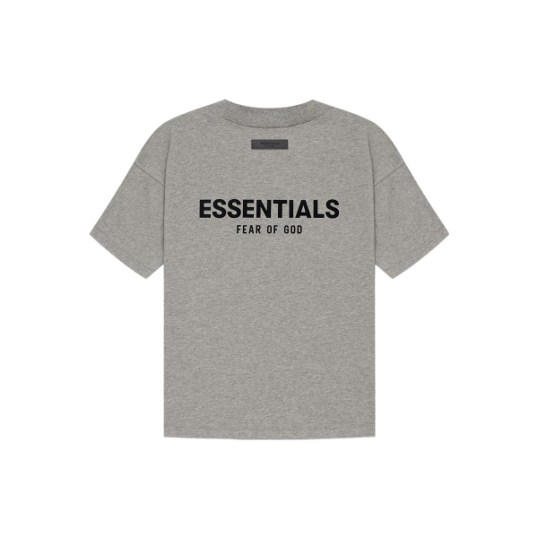 Fear of God Essentials SS22 Dark Oatmeal Logo T