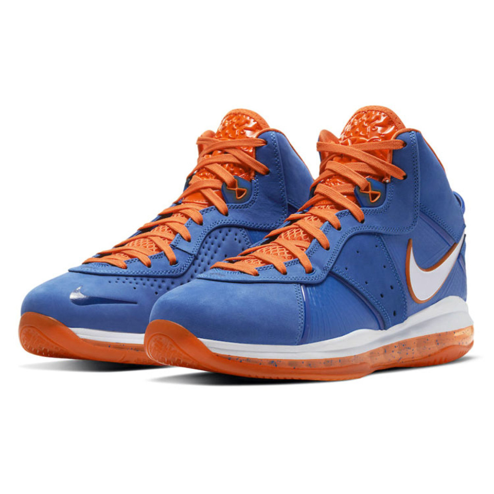 Nike Lebron 8 QS "Blue and Orange" TPU